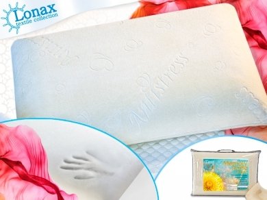 подушка Lonax Memory Elastic Classic - 2 (изображение 2) подушка Lonax Memory Elastic Classic - 2 (фотография, изображение 2)